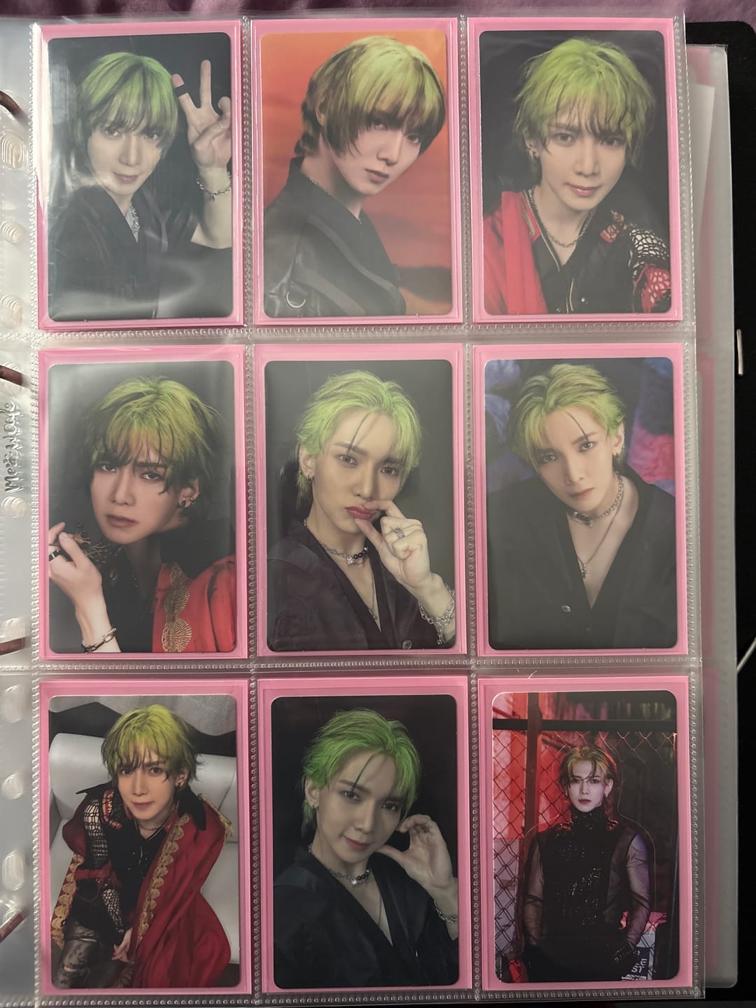 Customer photo review of COLORED PHOTOCARD SLEEVES - 61x91mm