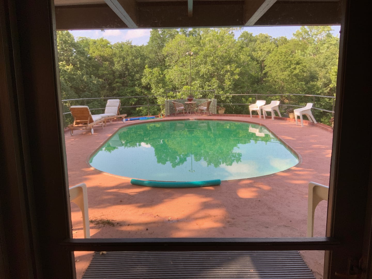Customer photo review of Refresh 68% Calcium Hypochlorite Pool Shock