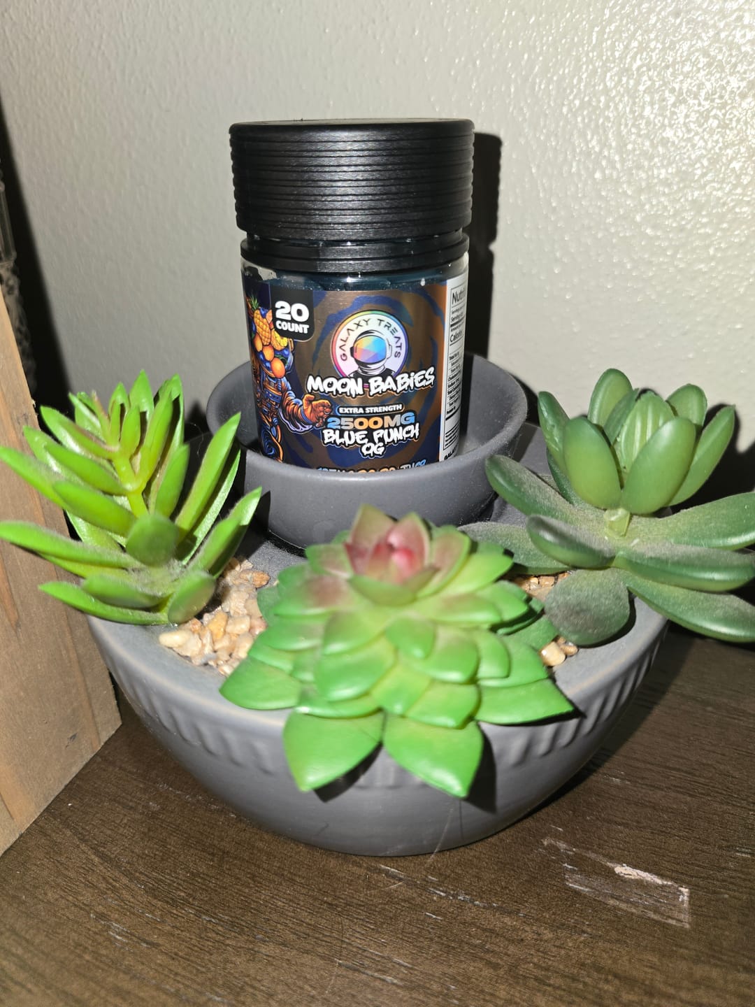 Customer photo review of Blue Punch D8 D9 THCP Extra Strength Gummies