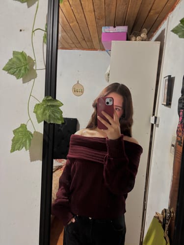 Customer photo review of SWEATER LINA BURDEO