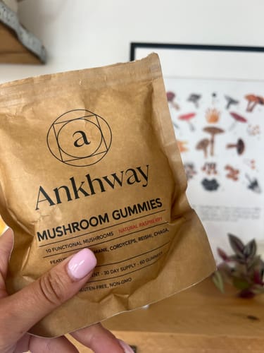 Customer photo review of Mushroom Gummies