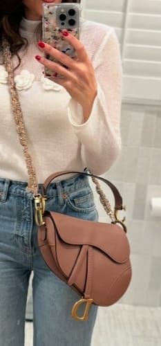 Customer photo review of PETITE CROWN STRAP - Rose Gold