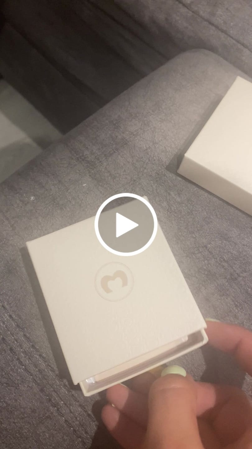 Customer video review of Pulsera Círculo Inicial