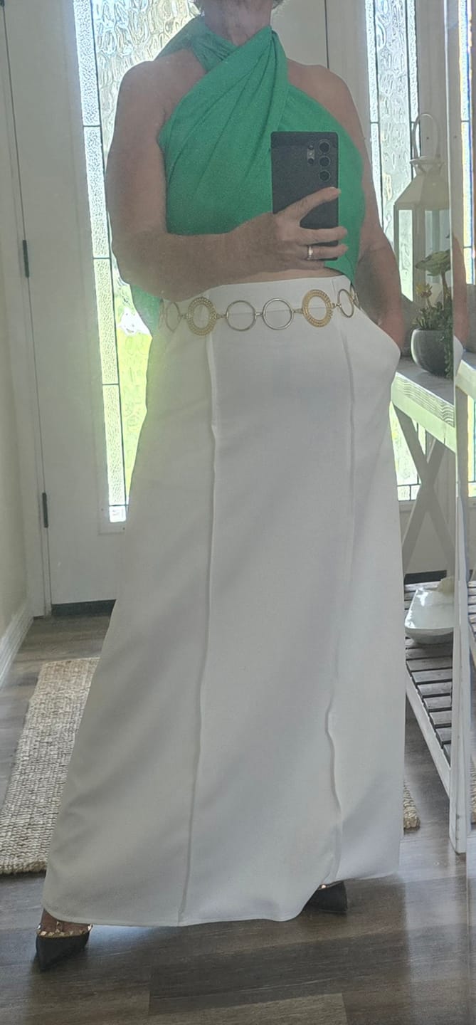 Customer photo review of H-type skirt