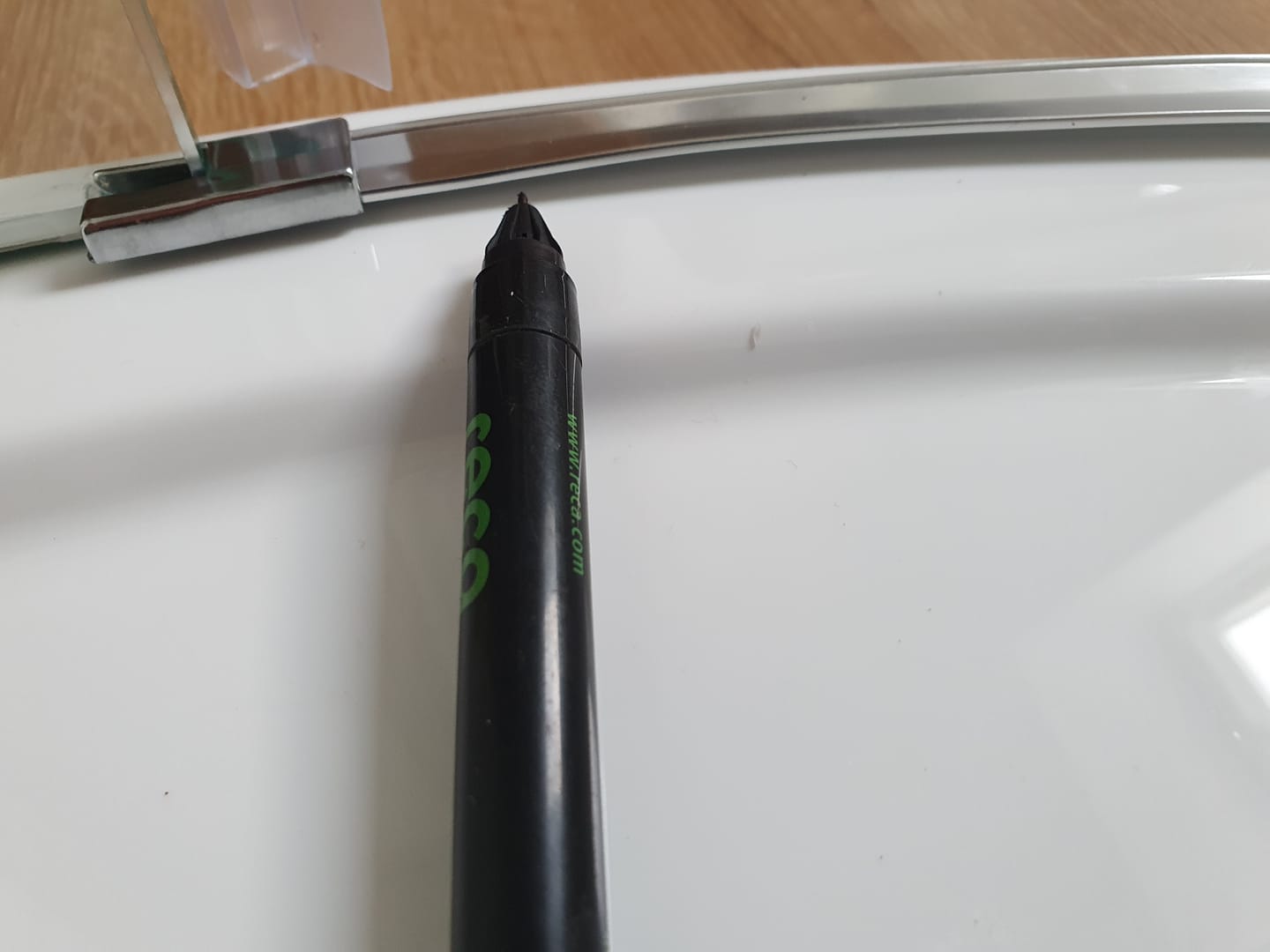 Customer photo review of Runddusche Viertelkreis 8mm SR-008