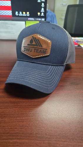Customer photo review of Richardson 112 Custom Leather Patch Hat