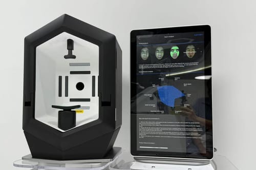 Customer photo review of Audit-Face™ Skin Analysis System