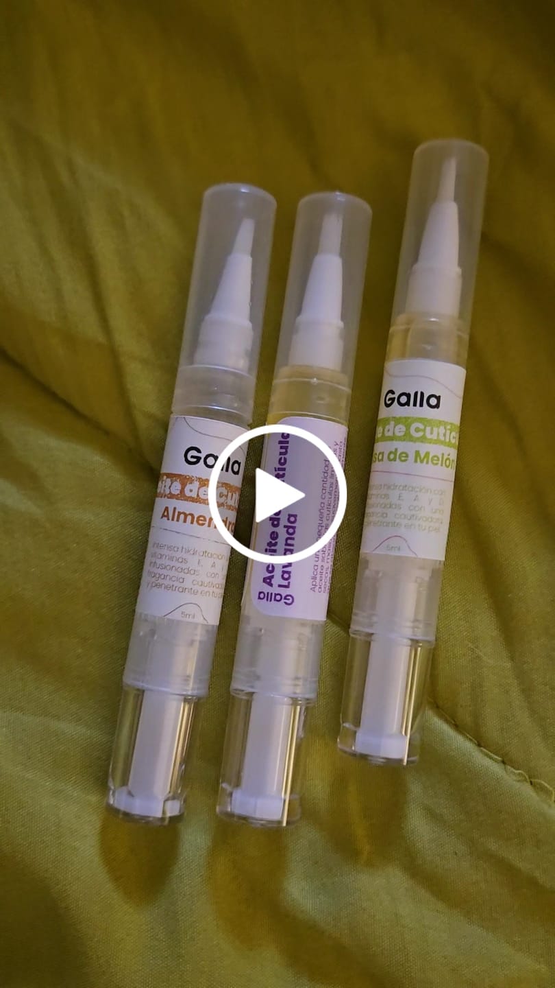 Customer video review of Aceite de Cutícula