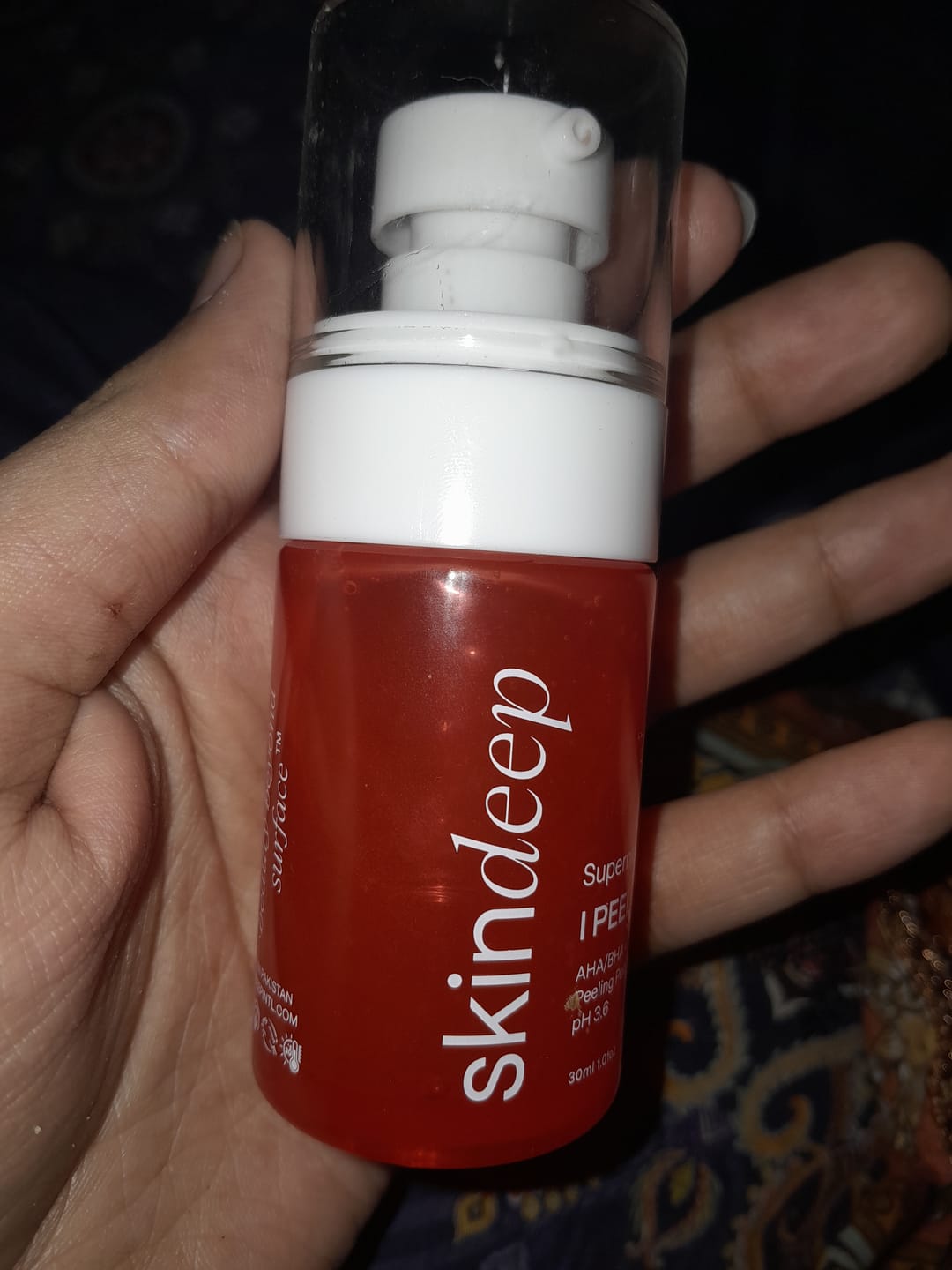 Customer photo review of I PEEL GOOD - AHA/BHA Peeling Potion