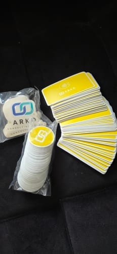 Customer photo review of Stickers Transparentes