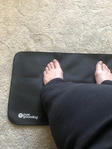 Customer photo review of PureGrounding® Grounding Mat