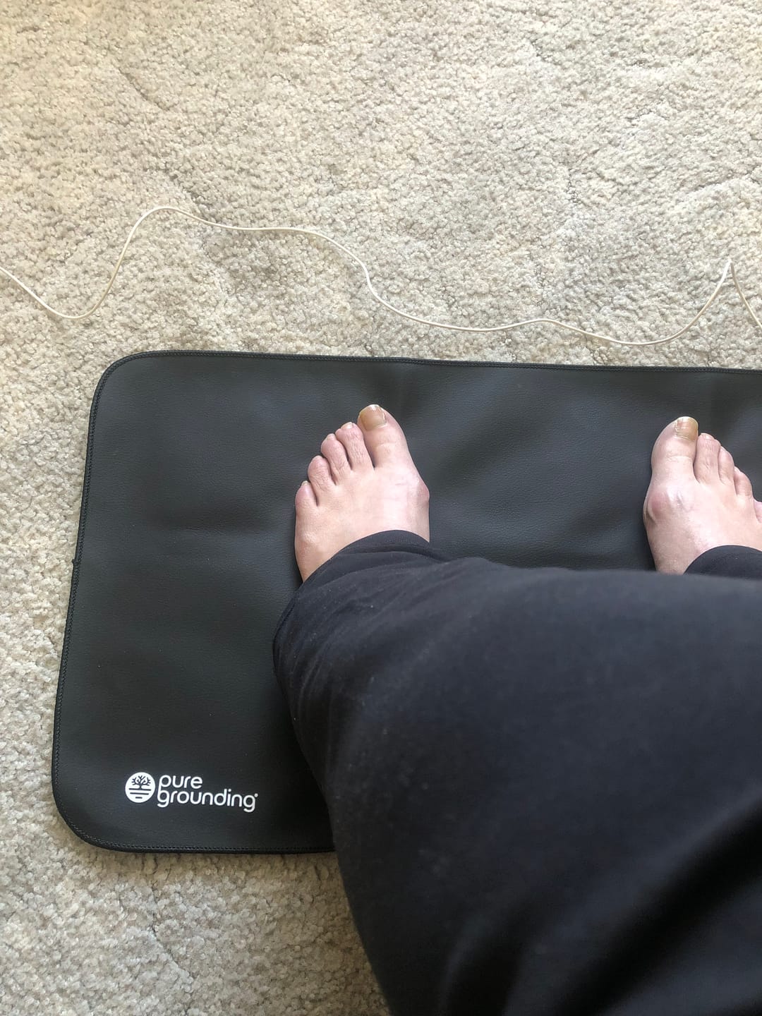 Customer photo review of PureGrounding® Grounding Mat