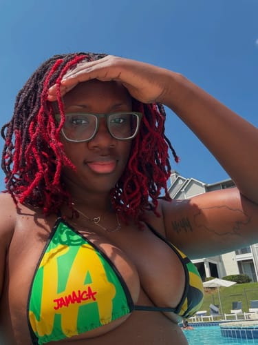 Customer photo review of Jamaica Love Bikini (Thong Set)