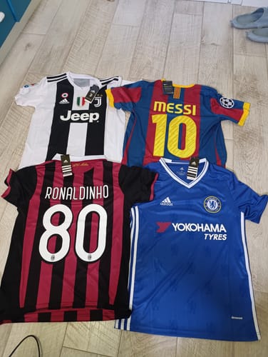 Customer photo review of Zinedine Zidane France 1998 World Cup Retro Football Jersey Maillot Trikot