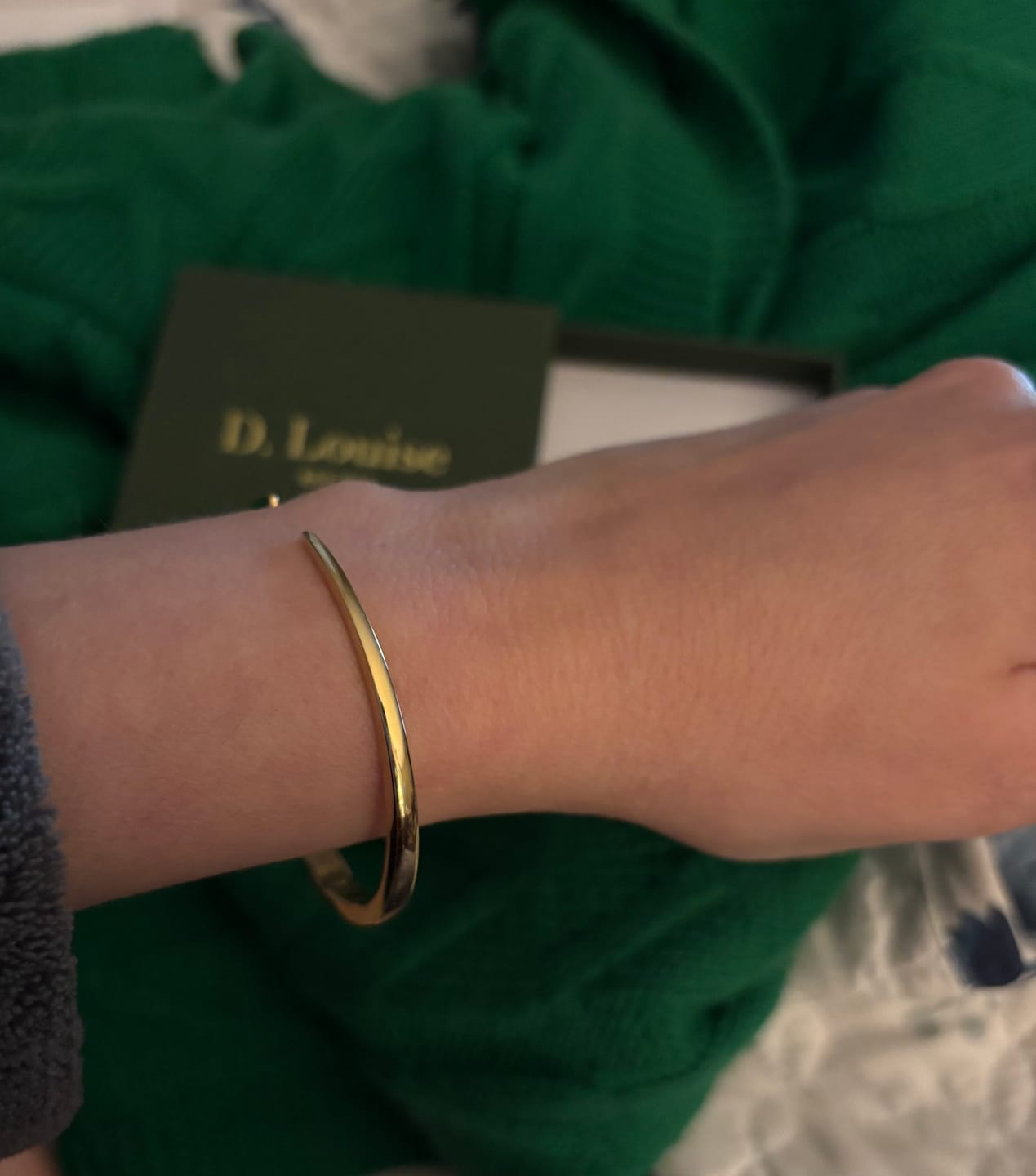 Customer photo review of Classic Claw Bangle