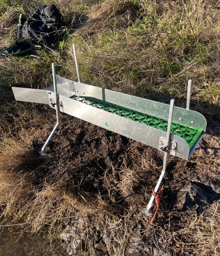 Customer photo review of Highbanker and sluice leg kit