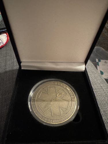 Customer photo review of Rettungsdienst limitierter Coin