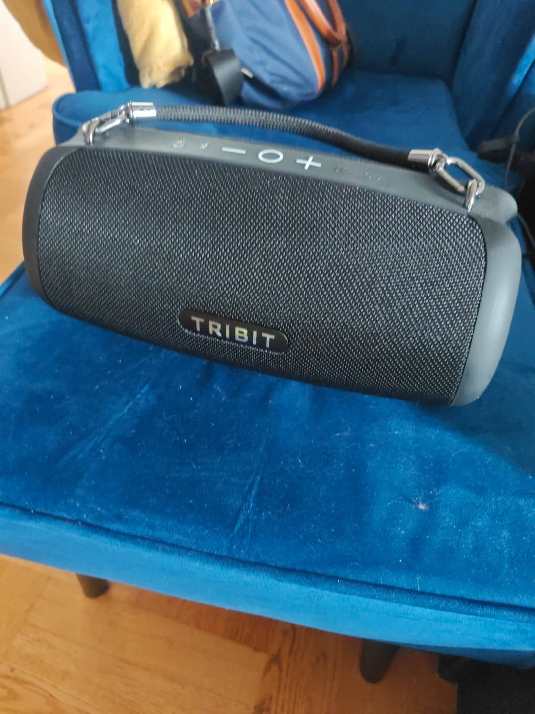 Customer photo review of TRIBIT StormBox Lava Portable Bluetooth Speaker