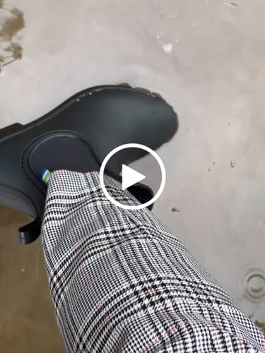 Customer video review of Veldskoen Ladies Gumboot (Black)