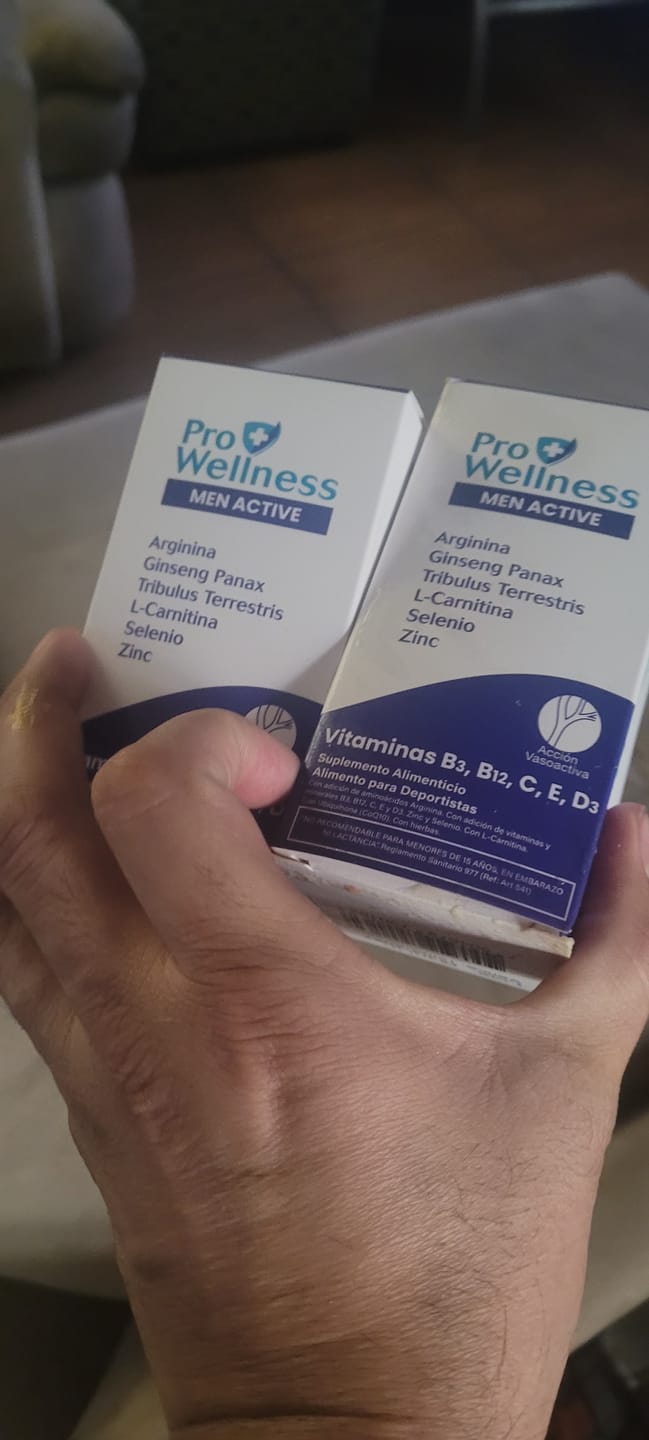 Customer photo review of Pro Wellness Men Active
