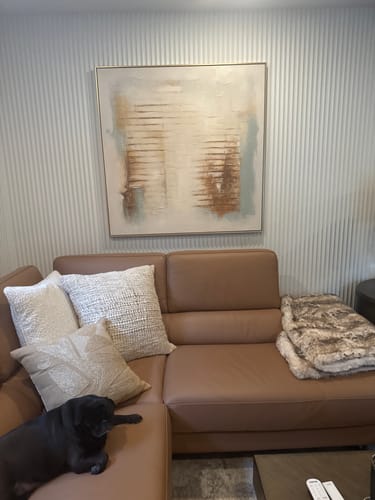 Customer review photo for Wabi-Sabi Wall Art #TX307