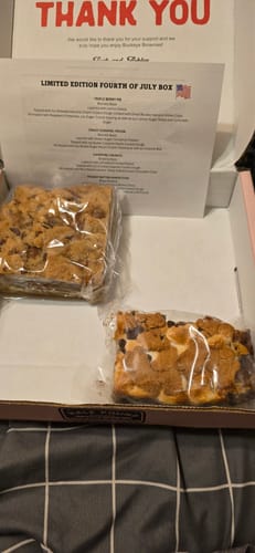 Customer photo review of Limited Edition Fourth of July Box