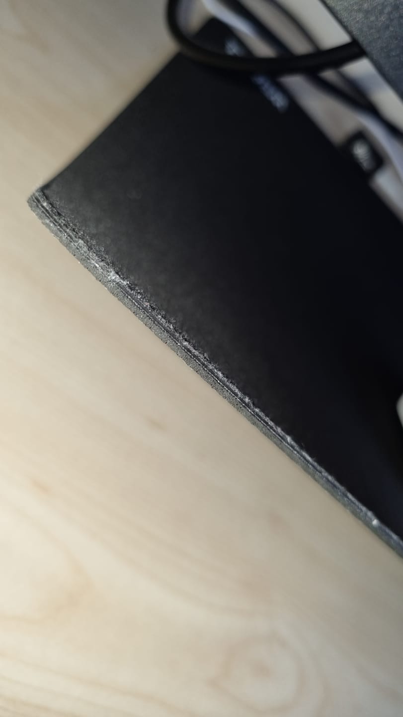 Customer photo review of Wraith Blade X Semi-Hard Mousepad