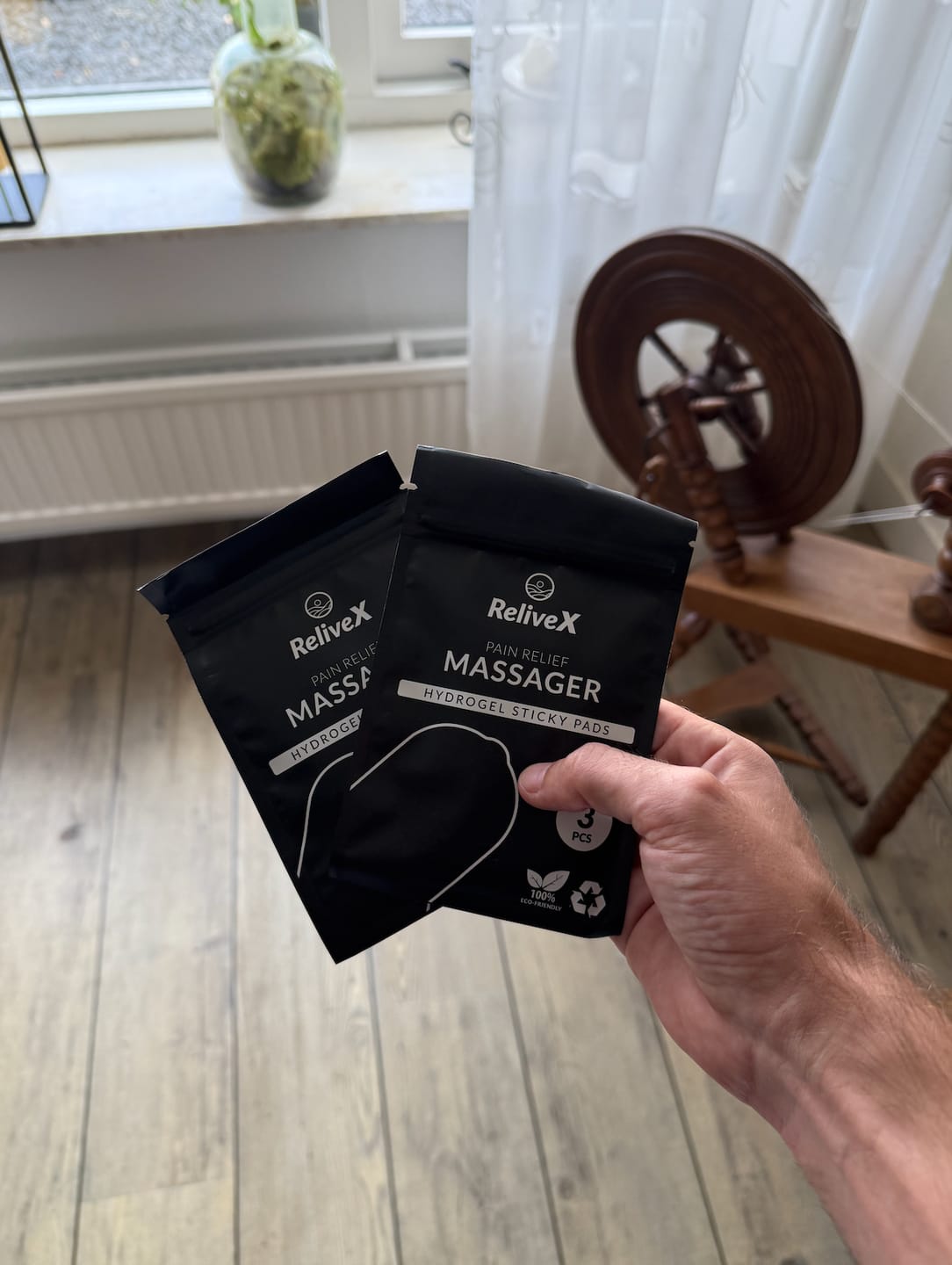 Customer photo review of Zelfklevende Pads - Voor ReliveX™ Massageset