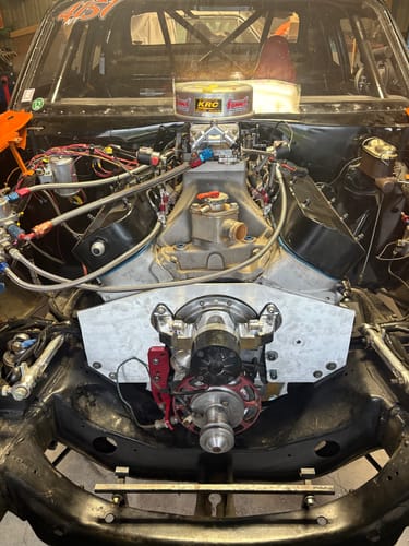 Customer photo review of Big Block Chevy BBC Motor Plate Aluminum 6061 1/4"