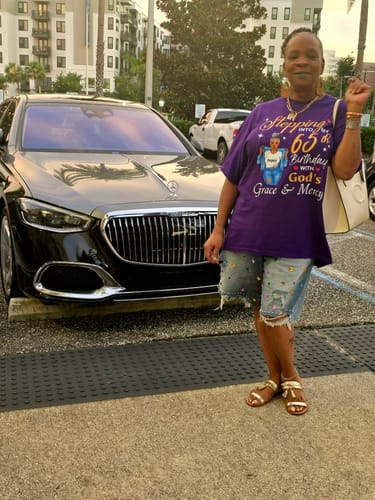 Customer photo review of 65th Birthday With God's Grace & Mercy