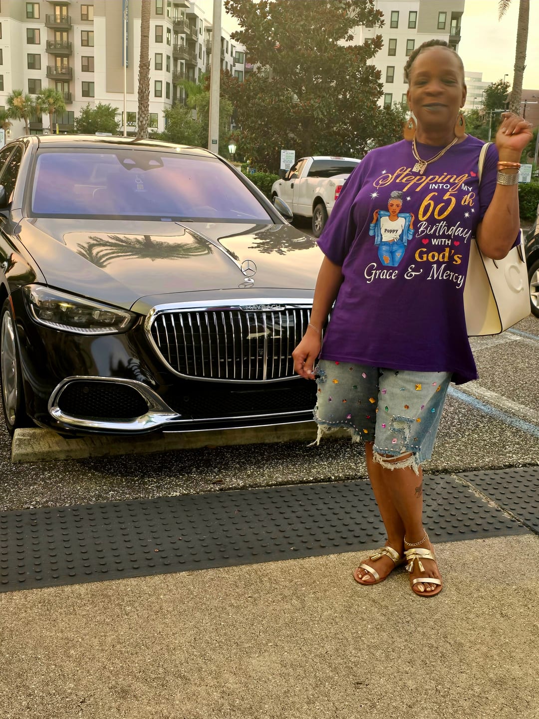 Customer photo review of 65th Birthday With God's Grace & Mercy