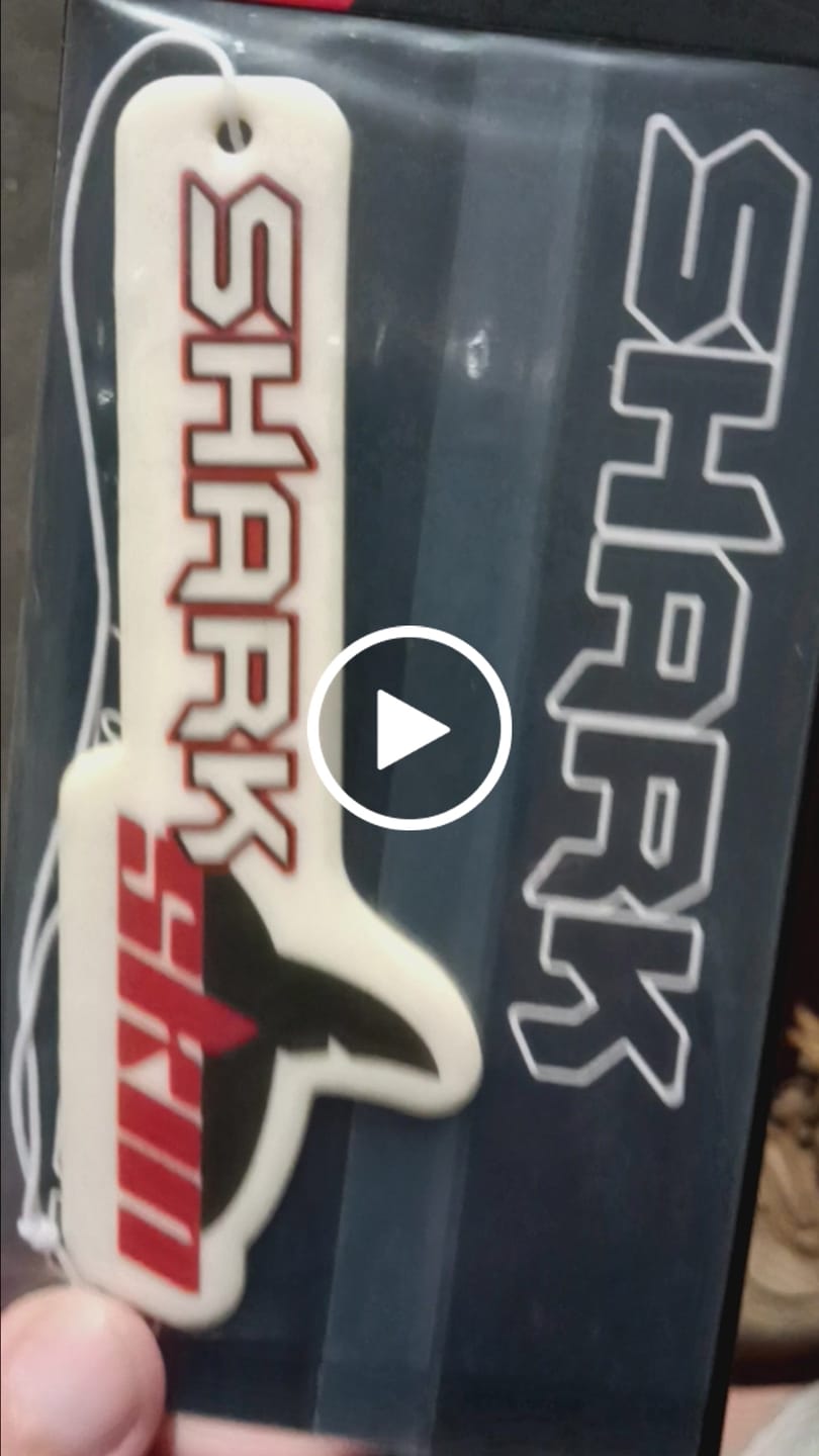 Customer video review of Sharkskin Ocean Scent Car Air Freshener – Long-Lasting Freshness for Your Ride