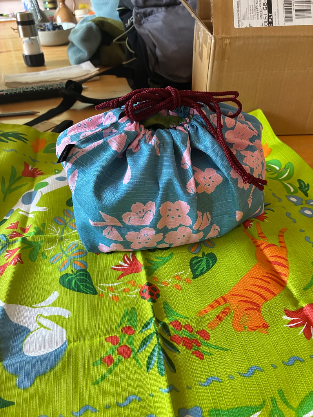 Customer photo review of Original Furoshiki Bento Bundle