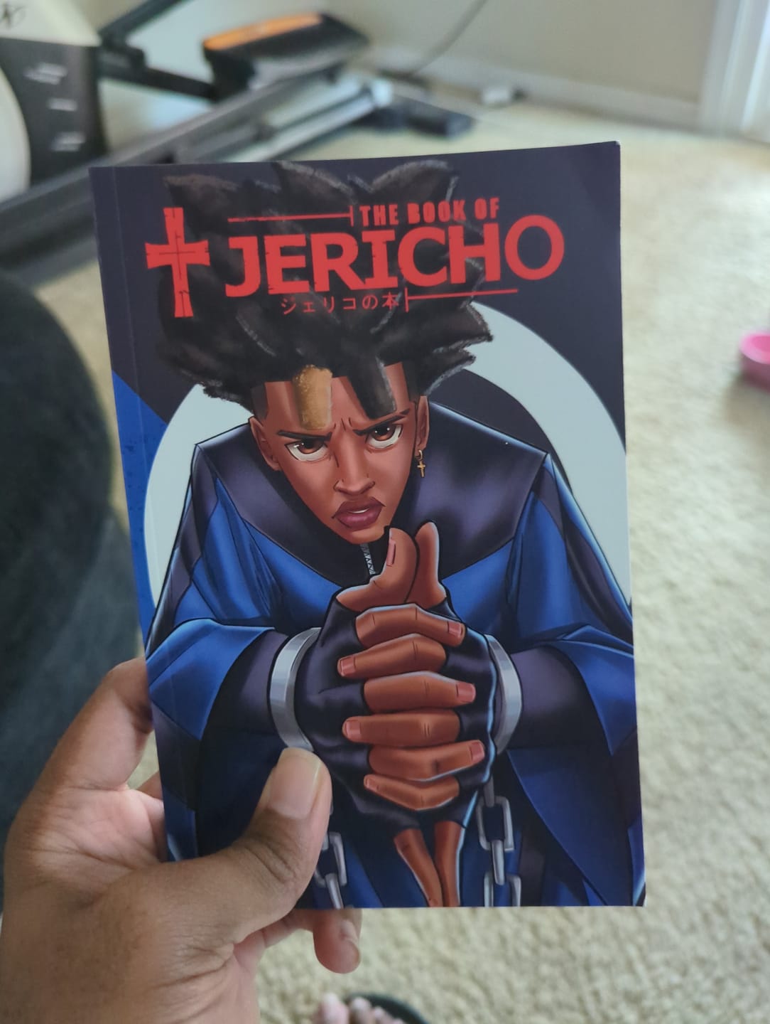 Customer photo review of THE BOOK OF JERICHO PHYSICAL COPY