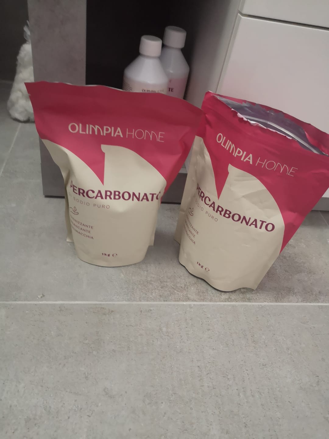 Customer photo review of Percarbonato di Sodio Puro OH