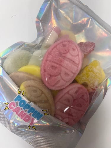 Customer photo review of BUBS Wild Strawberry & Pomegranate Foam Ovals