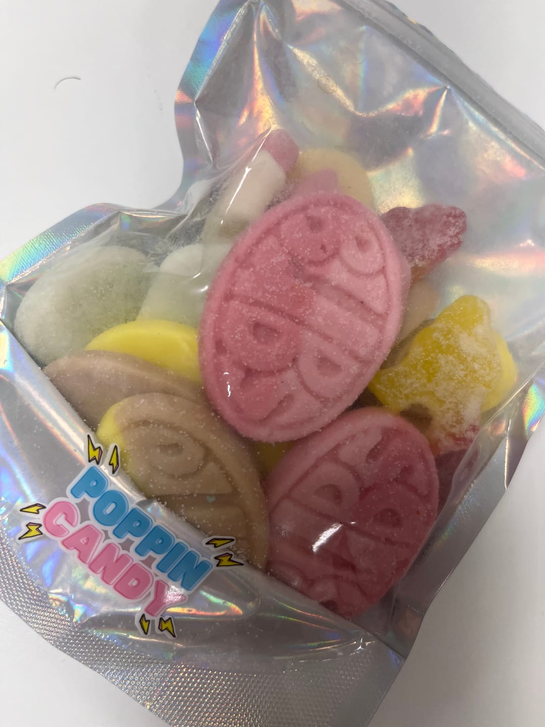 Customer photo review of BUBS Wild Strawberry & Pomegranate Foam Ovals