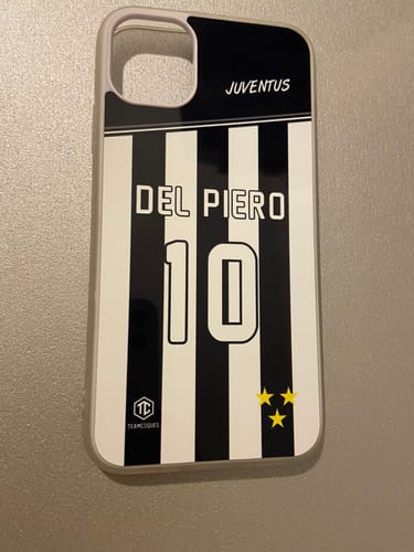 Customer photo review of Coque foot JUVENTUS TURIN JUVE personnalisable - TEAMCOQUES