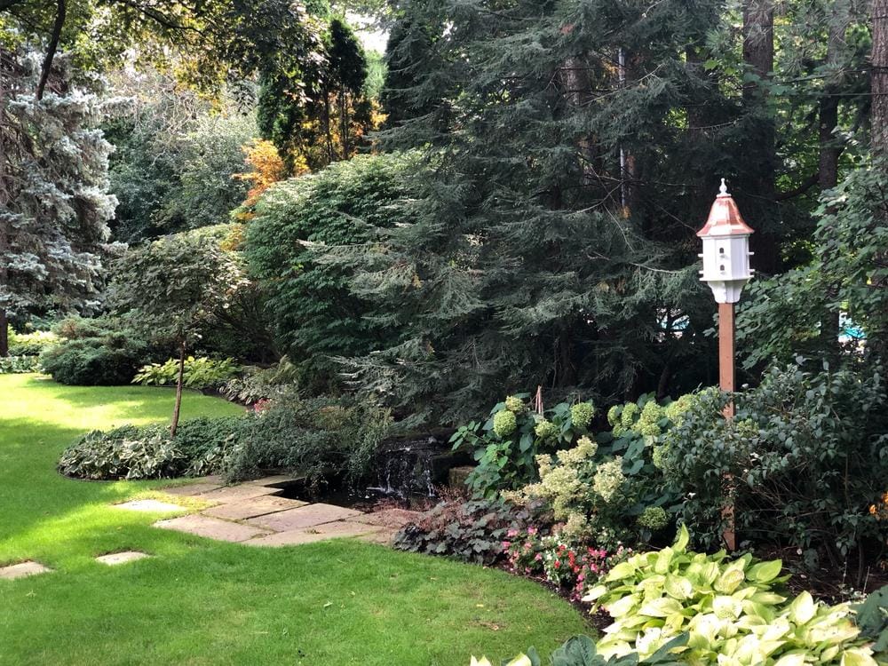 Customer photo review of Copper Roof Dovecote Birdhouse 36x14 - 8 Perches