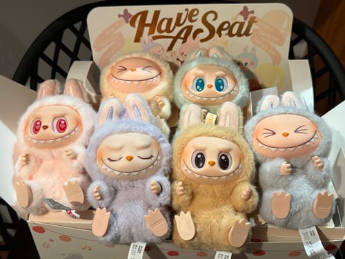 Customer photo review of Pop Mart Labubu The Monsters Have a Seat Vinyl Plush Sealed Case (6 Blind Boxes)
