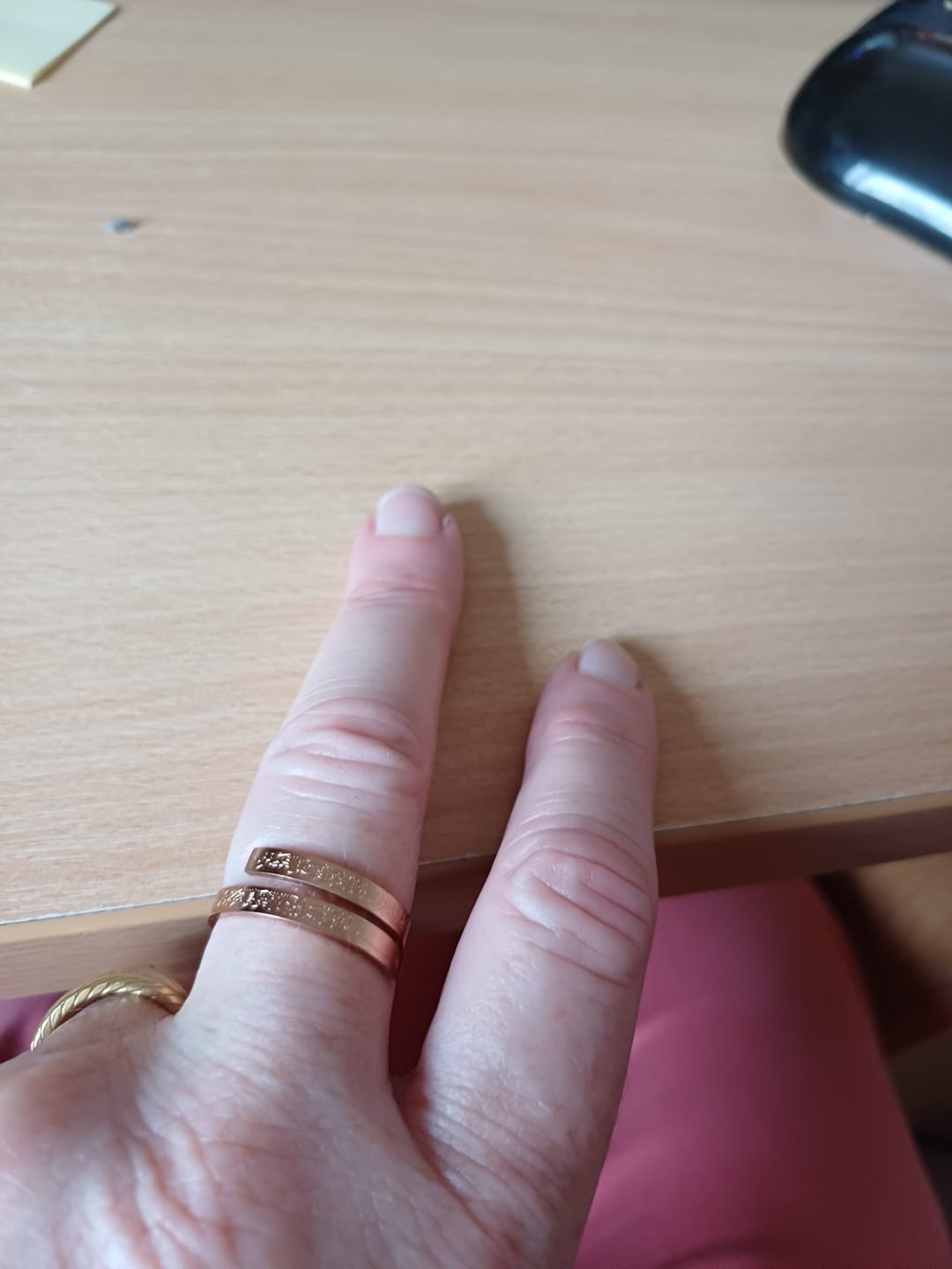 Customer photo review of Ayatul Kursi Spiral Ring