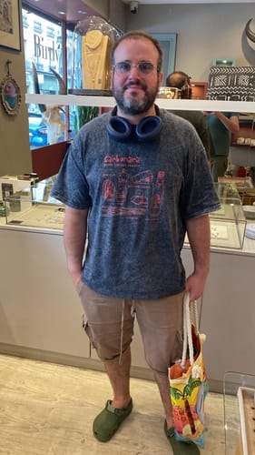 Customer photo review of Carbonara Roma Pasta Unisex Tee