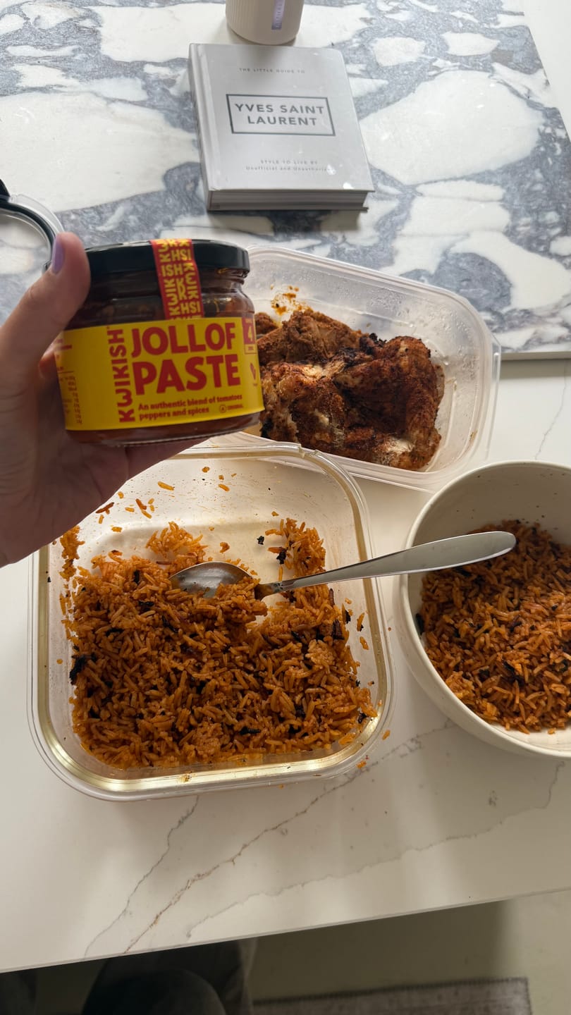 Customer photo review of Kwikish Jollof Paste