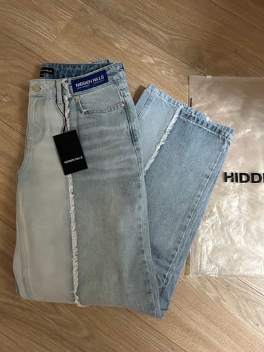 Customer photo review of REWORKED JEANS