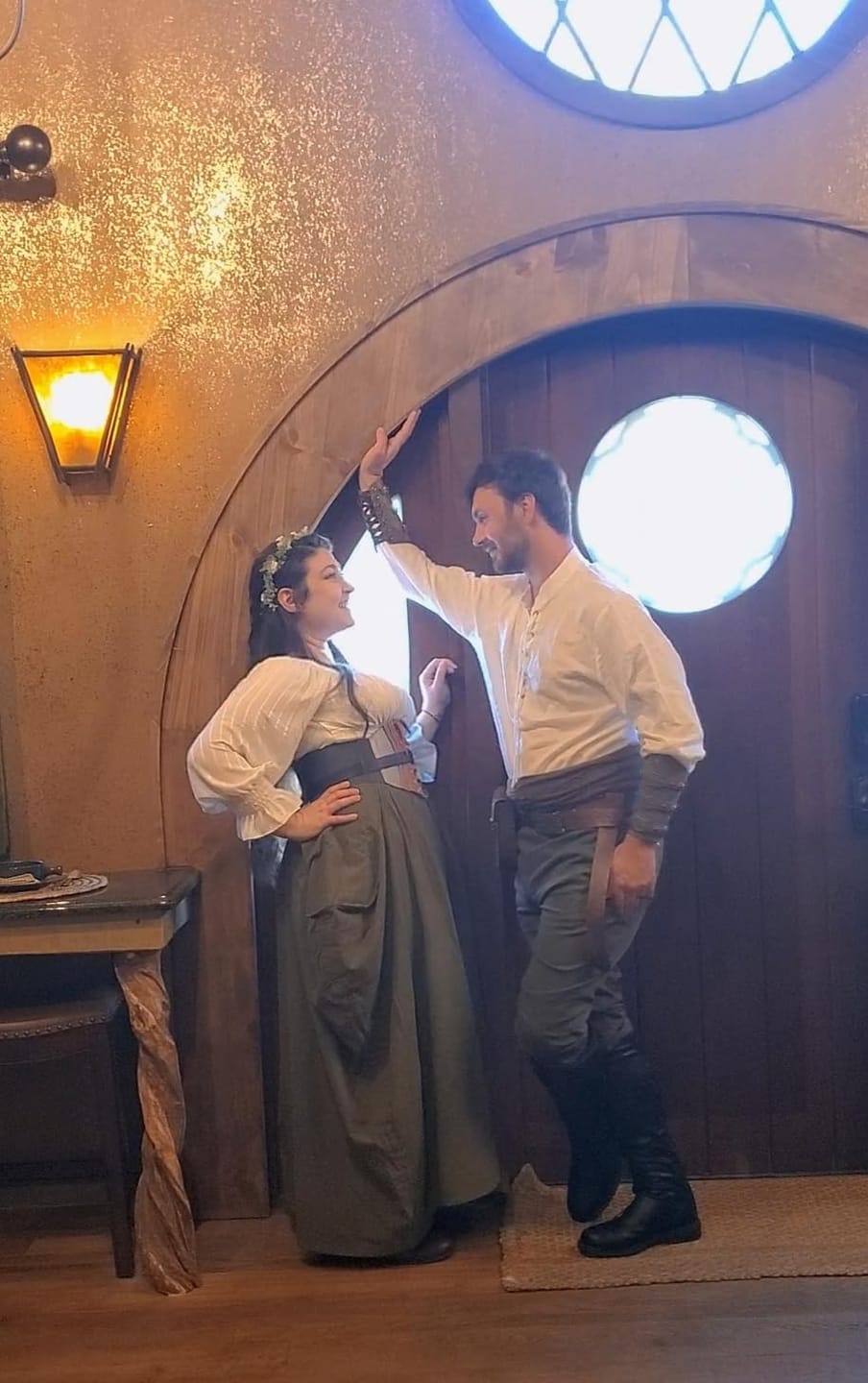 Customer photo review of Maxi Skirt Alaina Olive