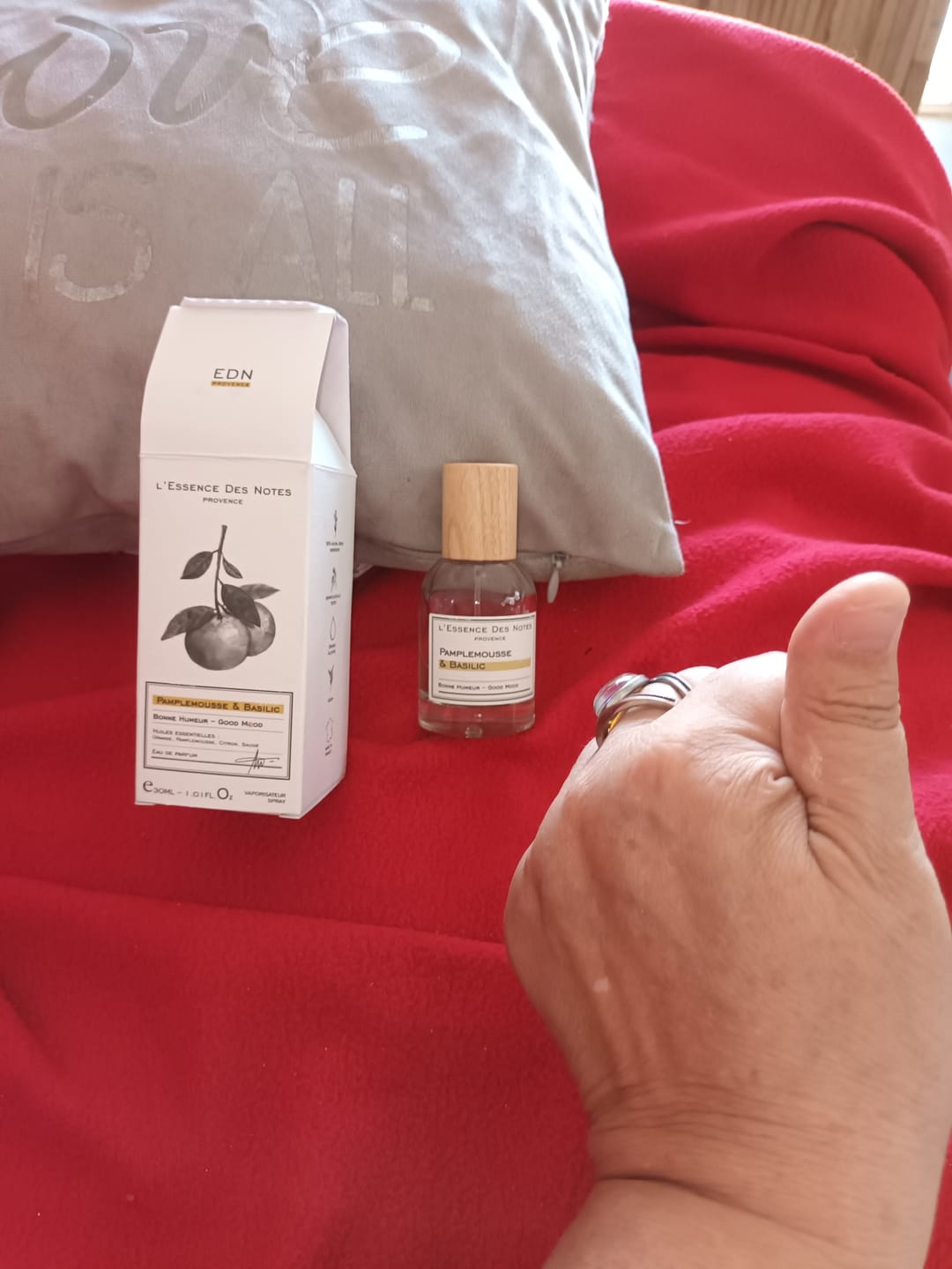 Customer photo review of Pamplemousse & Basilic