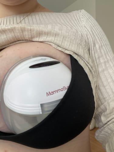Customer photo review of The Luna© Wearable Breast Pump