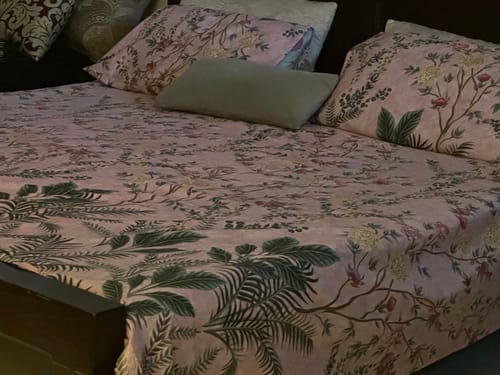 Customer photo review of Italian Teal-Bed Sheet Set