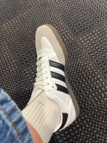 Customer photo review of Adidas Samba OG 'White Black Gum'