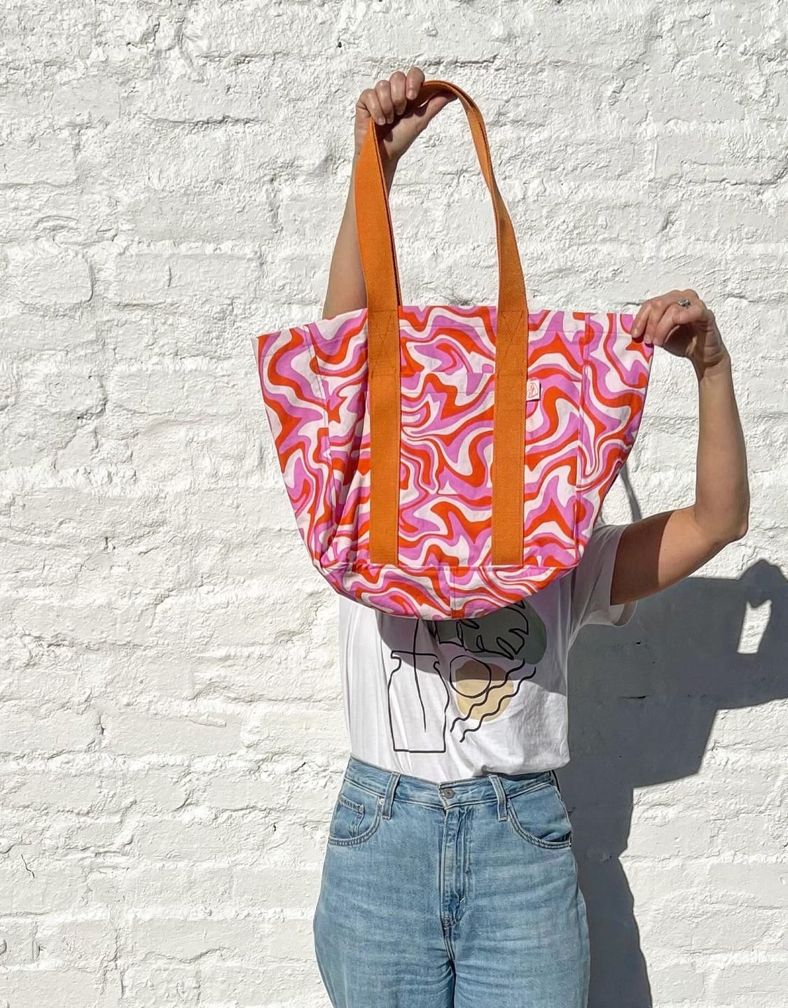 Customer photo review of Mule Tote | Sewing Pattern by KATM ~ Digital PDF Pattern